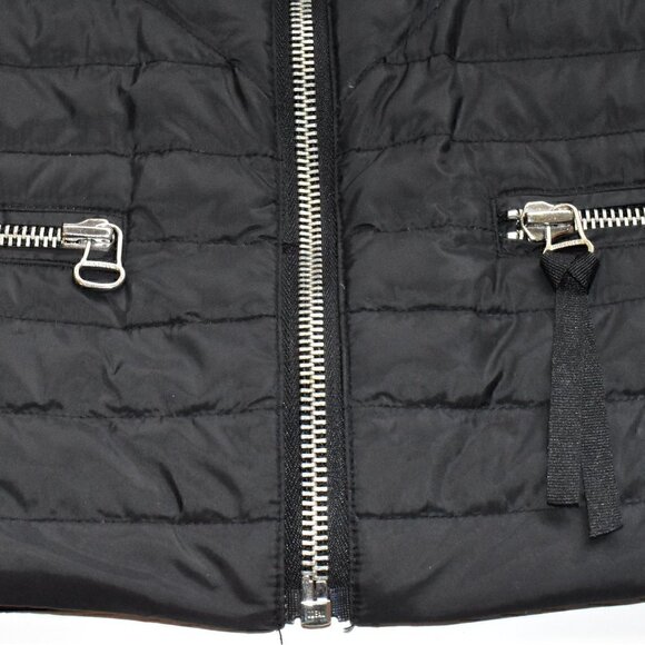 Tommy Hilfiger Down Puffer Coat Jacket Black Size M - Picture 9 of 12